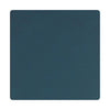 Lind DNA Square Glass Coaster Nupo Leather, blu scuro
