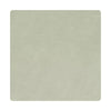 Lind Dna Square Glass Coaster Nupo Leather, Olive Green