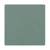 Lind Dna Square Glass Coaster Nupo Leather, Pastel Green