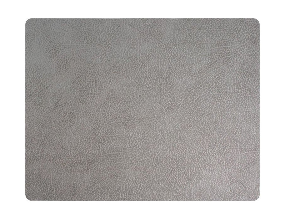 Lind ADN Square Packemat Hippo Leather L, Anthracite Grey