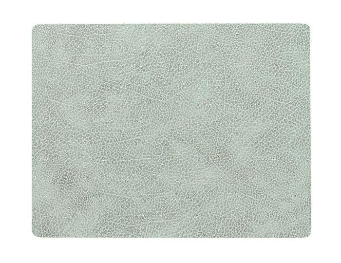 Lind Dna Placemat carré Hippo Leather M, Olive Green