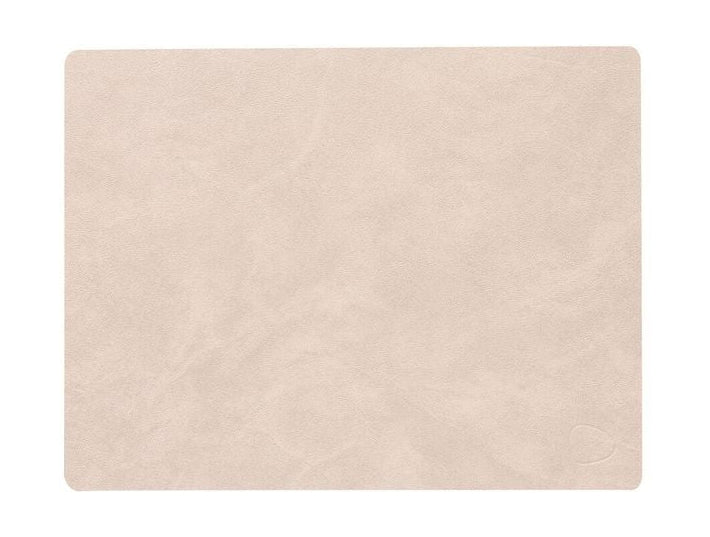 Lind Dna Square Placemat Nupo Leather M, Sand