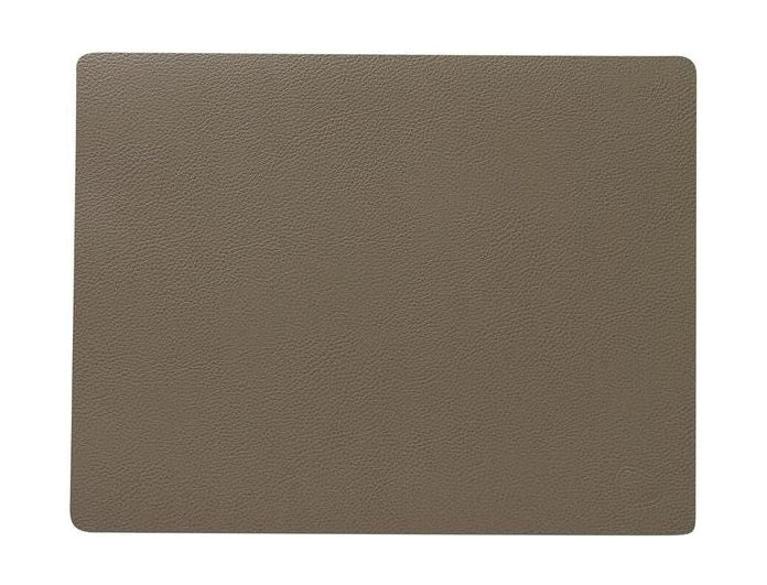 Lind Dna Square Placemat Serene Leather M, Mo S