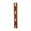 Loca Knax Vertical Coat Rack, mahogny lakkert/grå