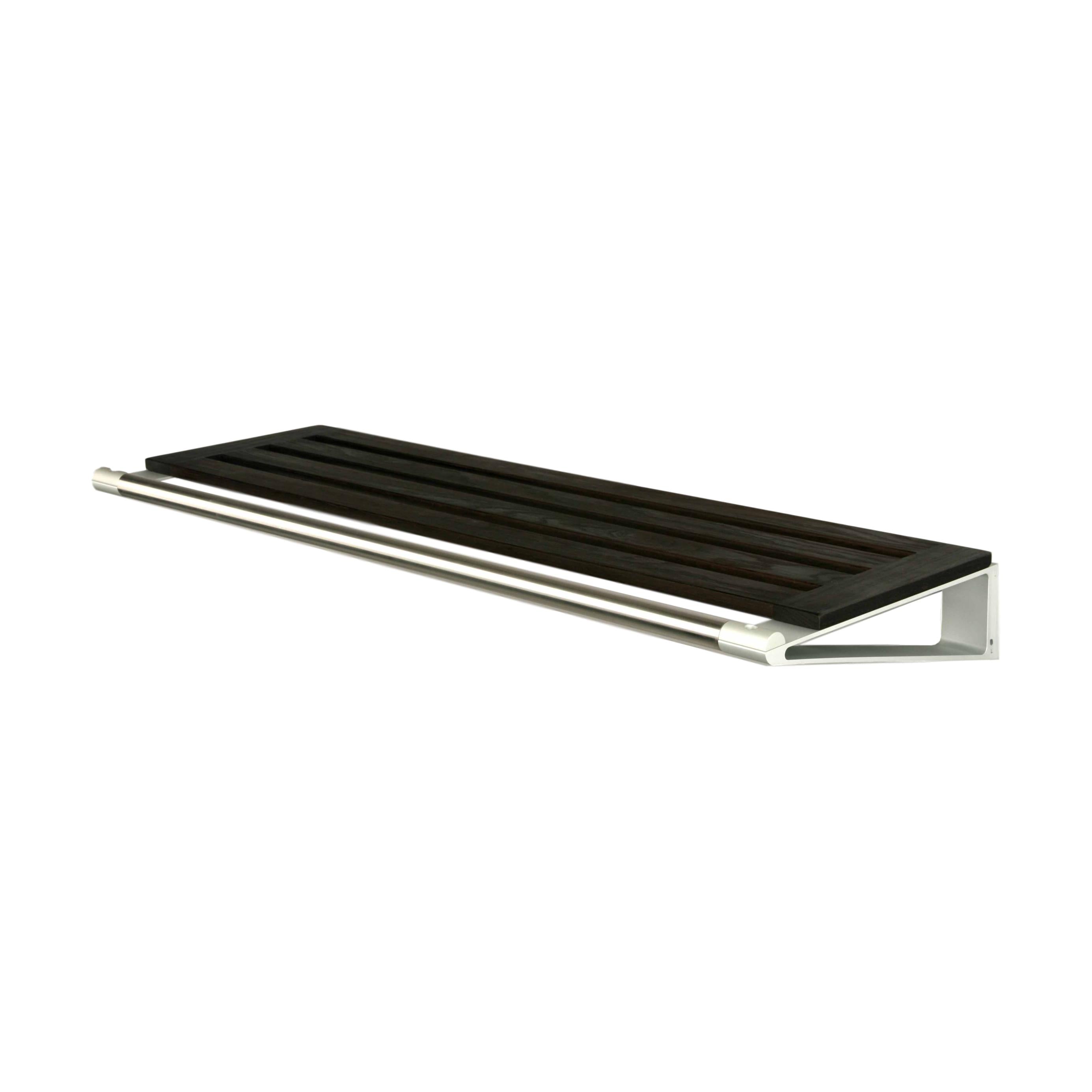 Loca Knax Hat Shelf 40 cm, Eiche Tabac/Aluminium