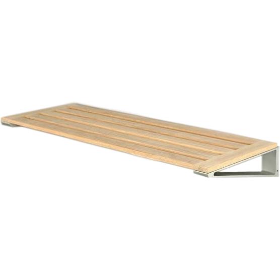 Loca Knaxsko rack 80 cm, ekvål/aluminium