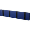 Loca Knax horizontale cut -rack 4 haken, saffier/zwart