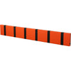 Loca Knax horizontale kapsel 6 haken, hete oranje/zwart