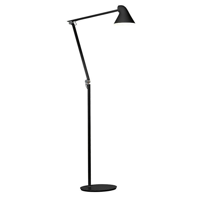 Louis Poulsen Njp Floor Lamp, Black