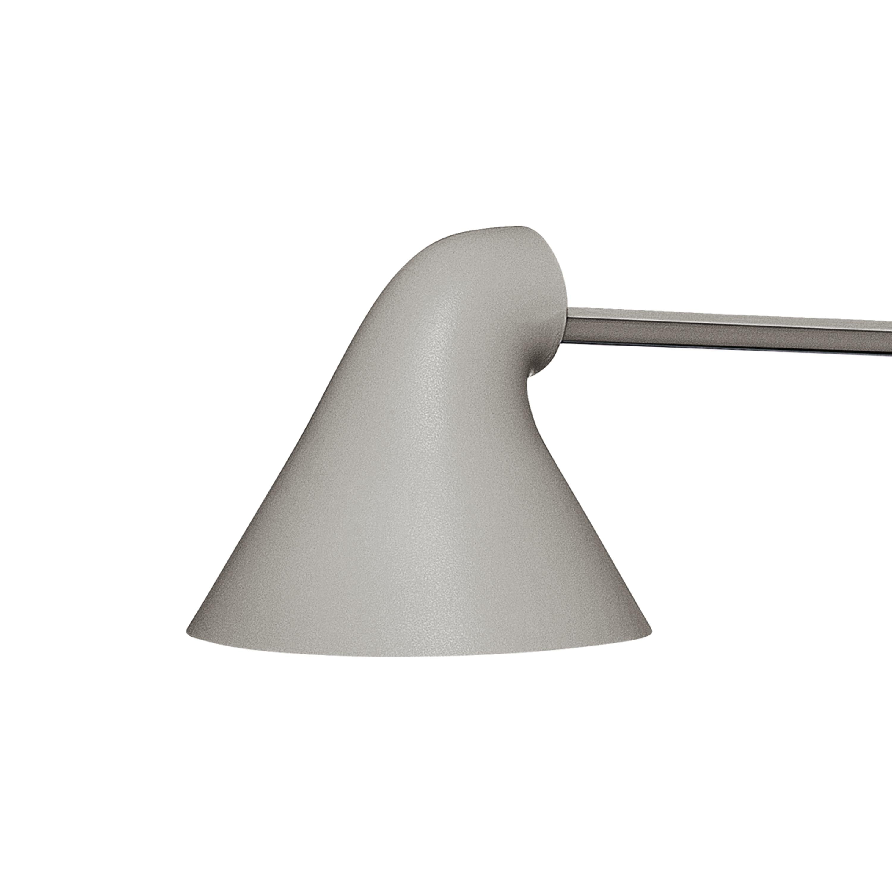 Louis Poulsen NJP -bordlampebase, grå
