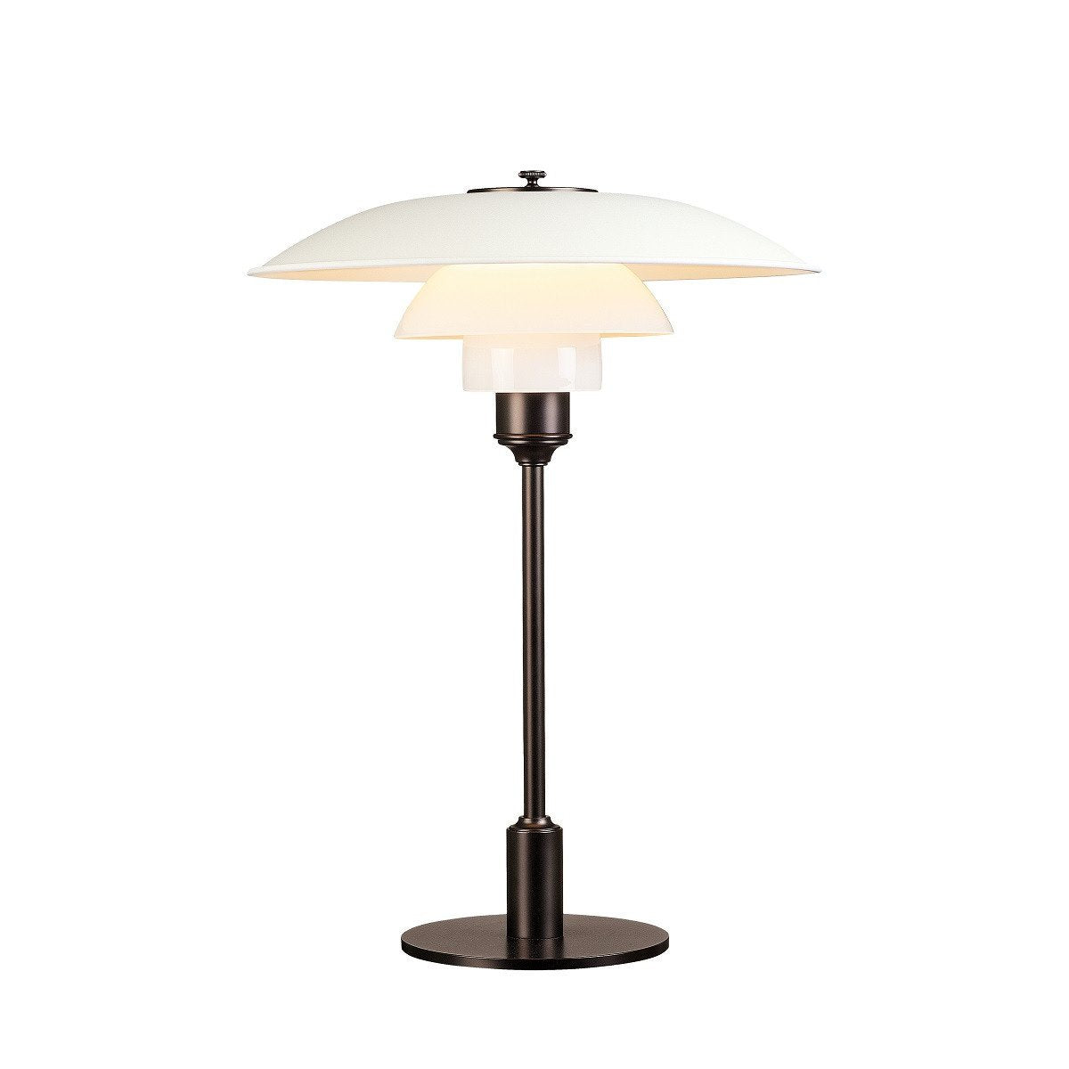 Louis Poulsen Ph 3 1/2 2 1/2 Table Lamp, White