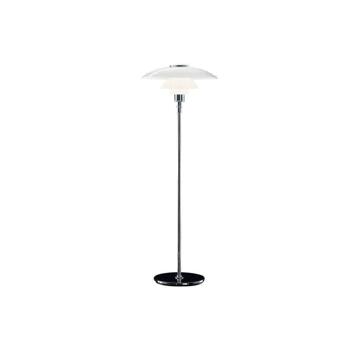 Louis Poulsen Ph 41/2 31/2 Glass Floor Lamp