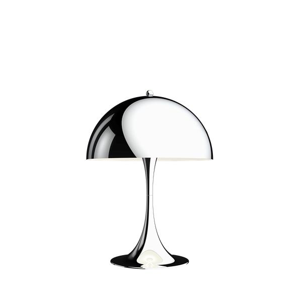 Louis Poulsen Panthella 320 Lampe de table E14, Chrome