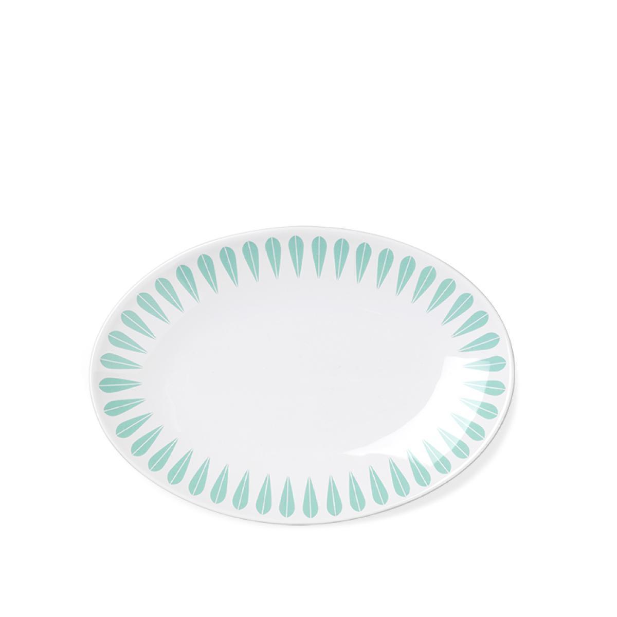 Lucie Kaas Collection Arne Clausen Service Plate Mint Green, 29 cm
