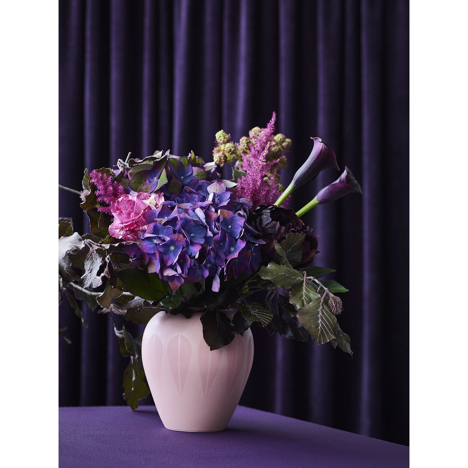露西·卡斯·阿恩·克劳森花瓶黑色，17厘米