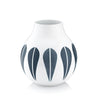 Lucie Kaas Arne Clausen Large Vase, Dark Blue