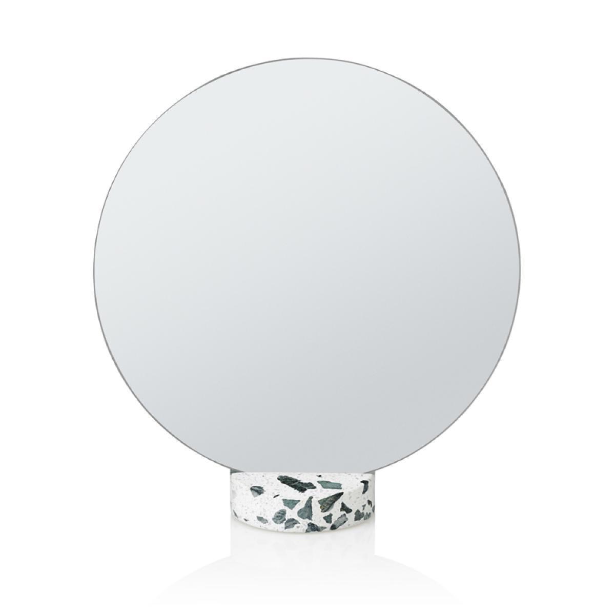 Lucie Kaas Erat miroir blanc, Ø 25cm