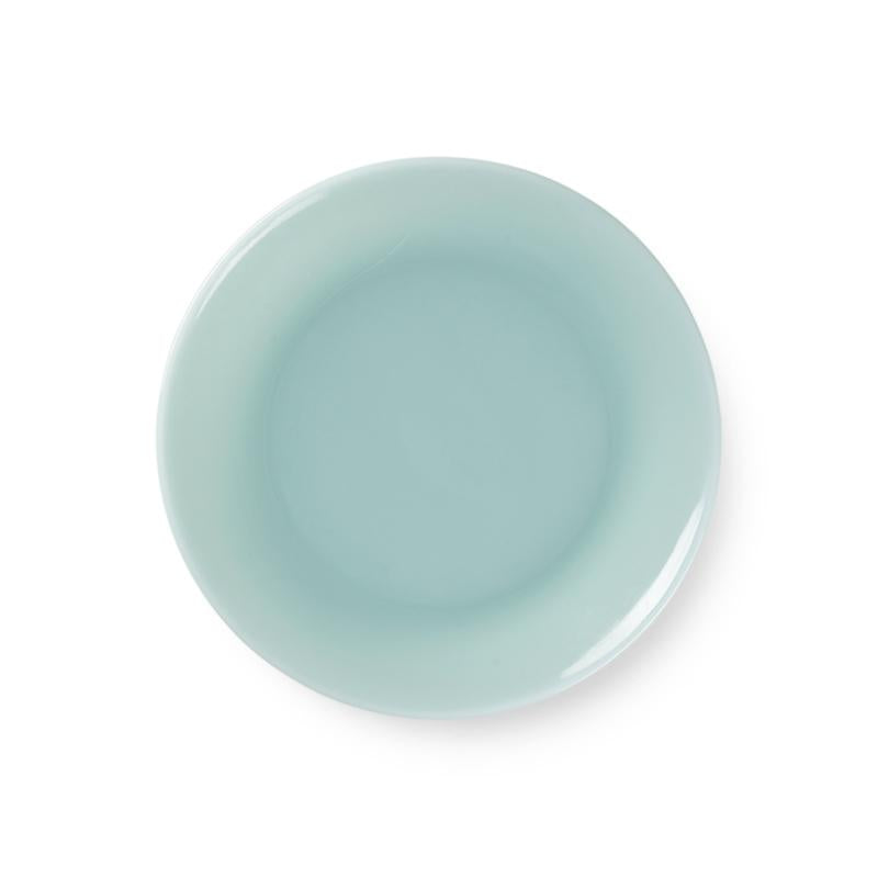 Lucie Kaas Milk Lunch Plate, Fog blu
