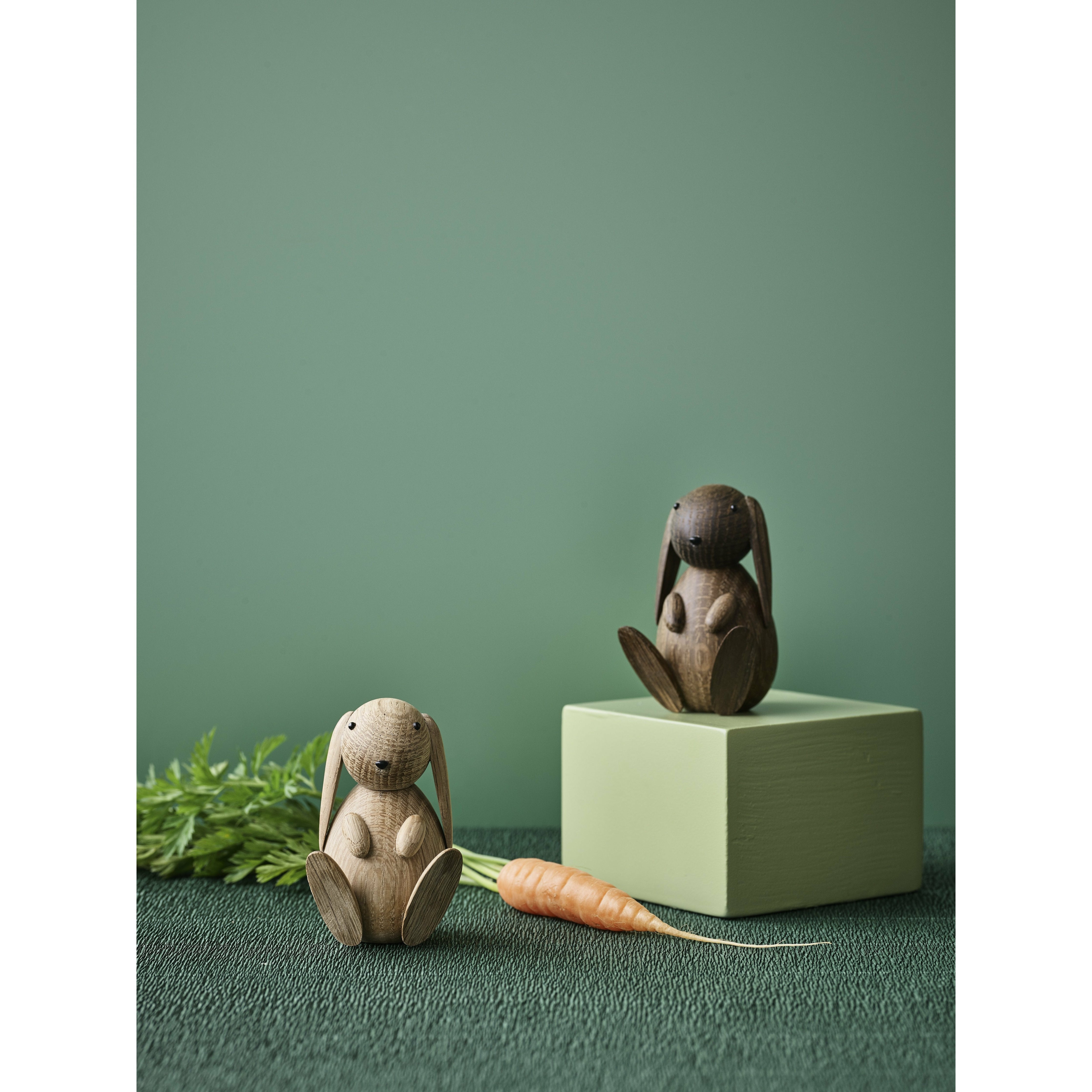 露西·卡斯（Lucie Kass）兔子烟橡木，H8,5厘米