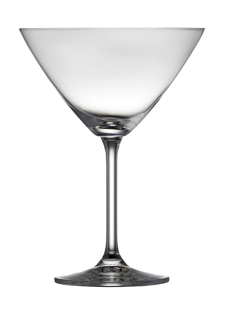 Lyngby Glas Juvel Martiniglas 28 Cl，4台。