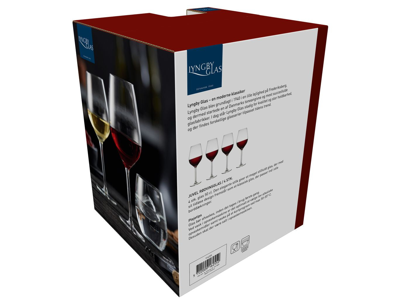Lyngby Glas Verre de vin rouge JUVEL 50 CL, 4 PCS.