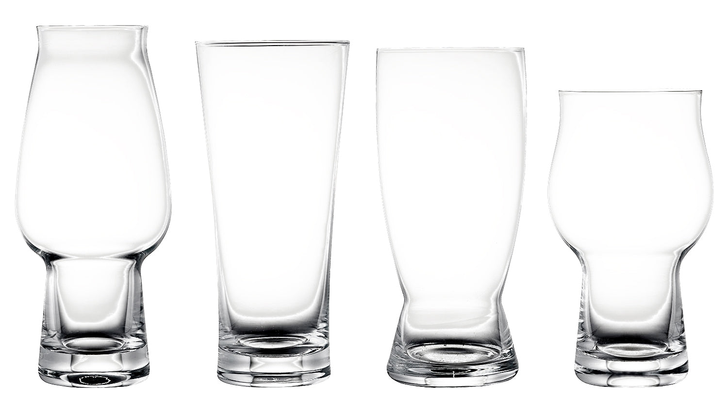 Lyngby Glas Krystal Beer Glass (4 Ass.), 4 stk.