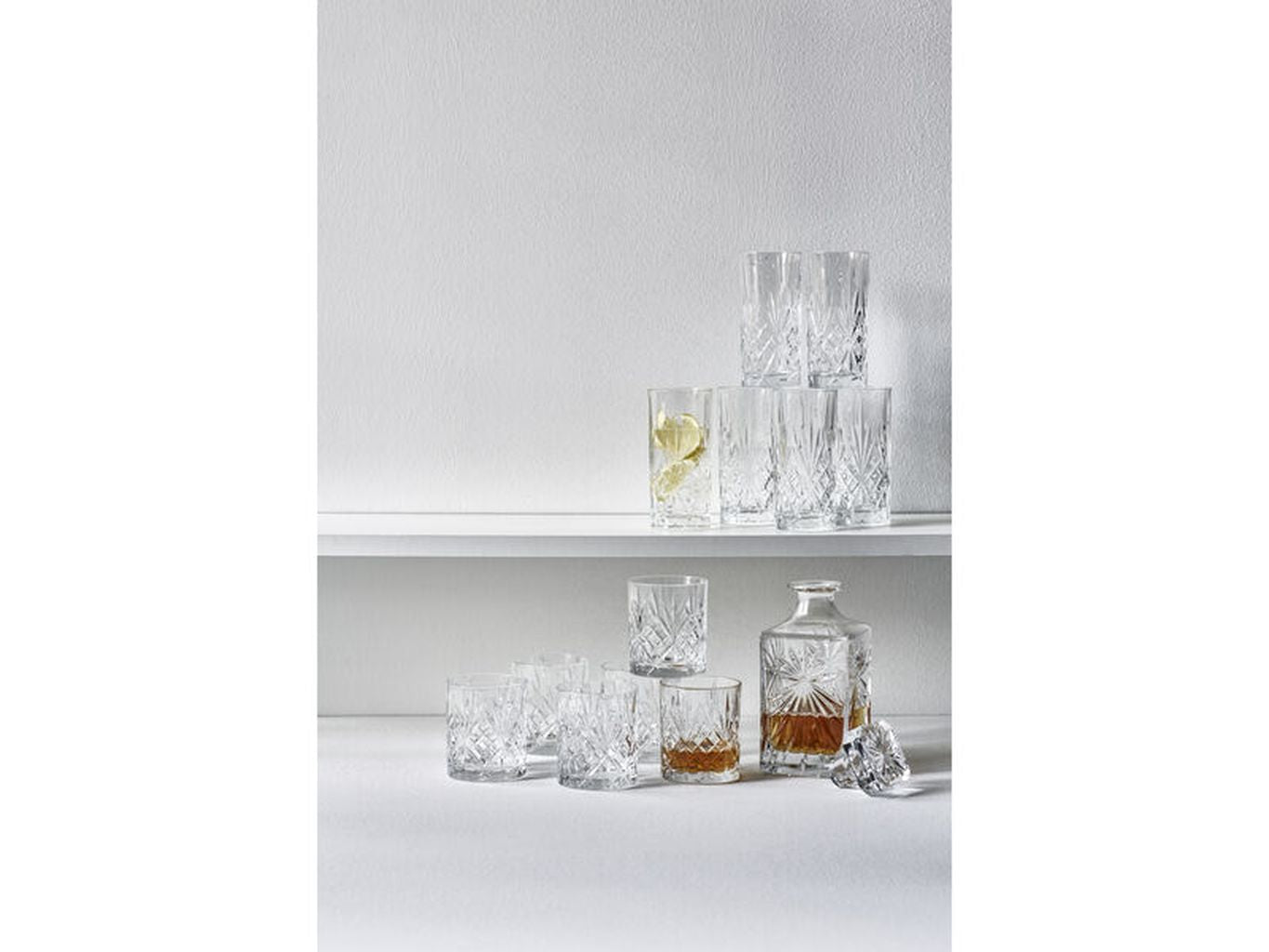 Lyngby Glas Melodia Krystal Whisky Glass 31 CL, 6 stk.