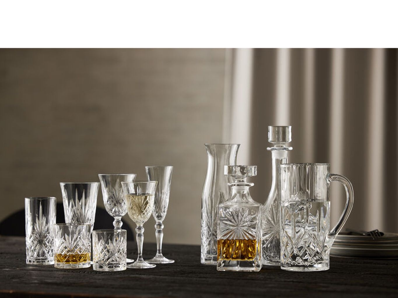 Lyngby Glas Melodia Krystal Whisky Glass 31 Cl, 6 stk.