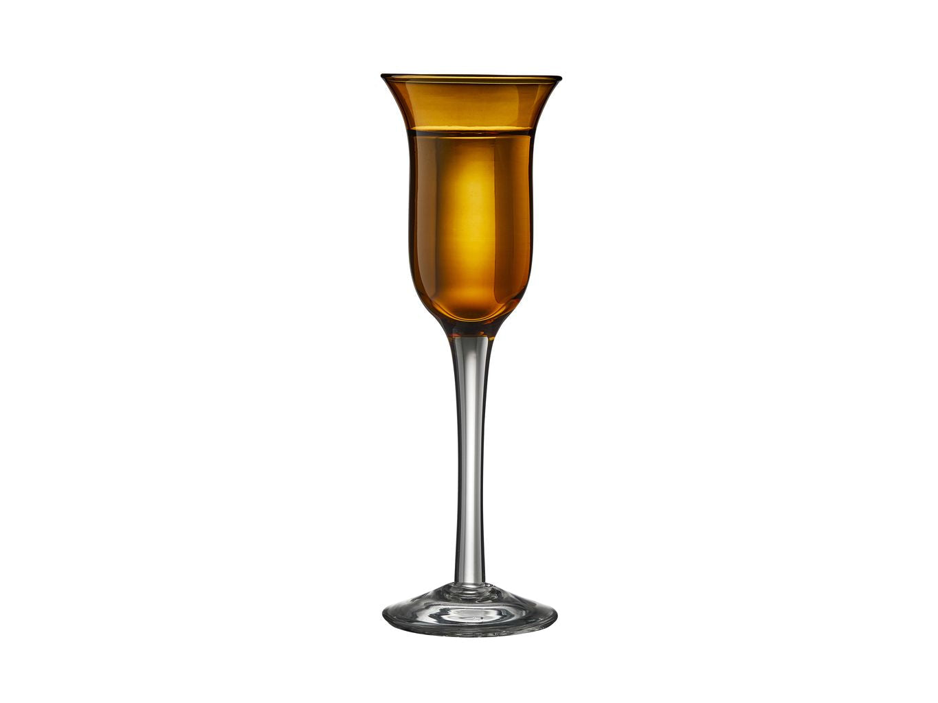 Lyngby Glas Schnapps glas forskellige farver, 6 stk.