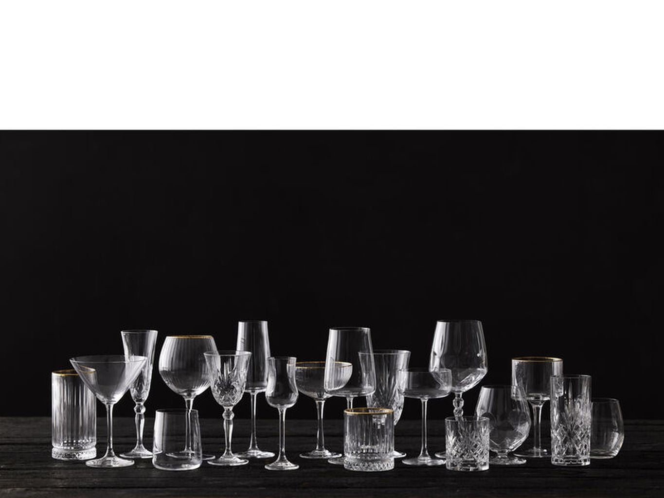 lyngby glas零krystal红色酒杯54 cl，4 pcs。