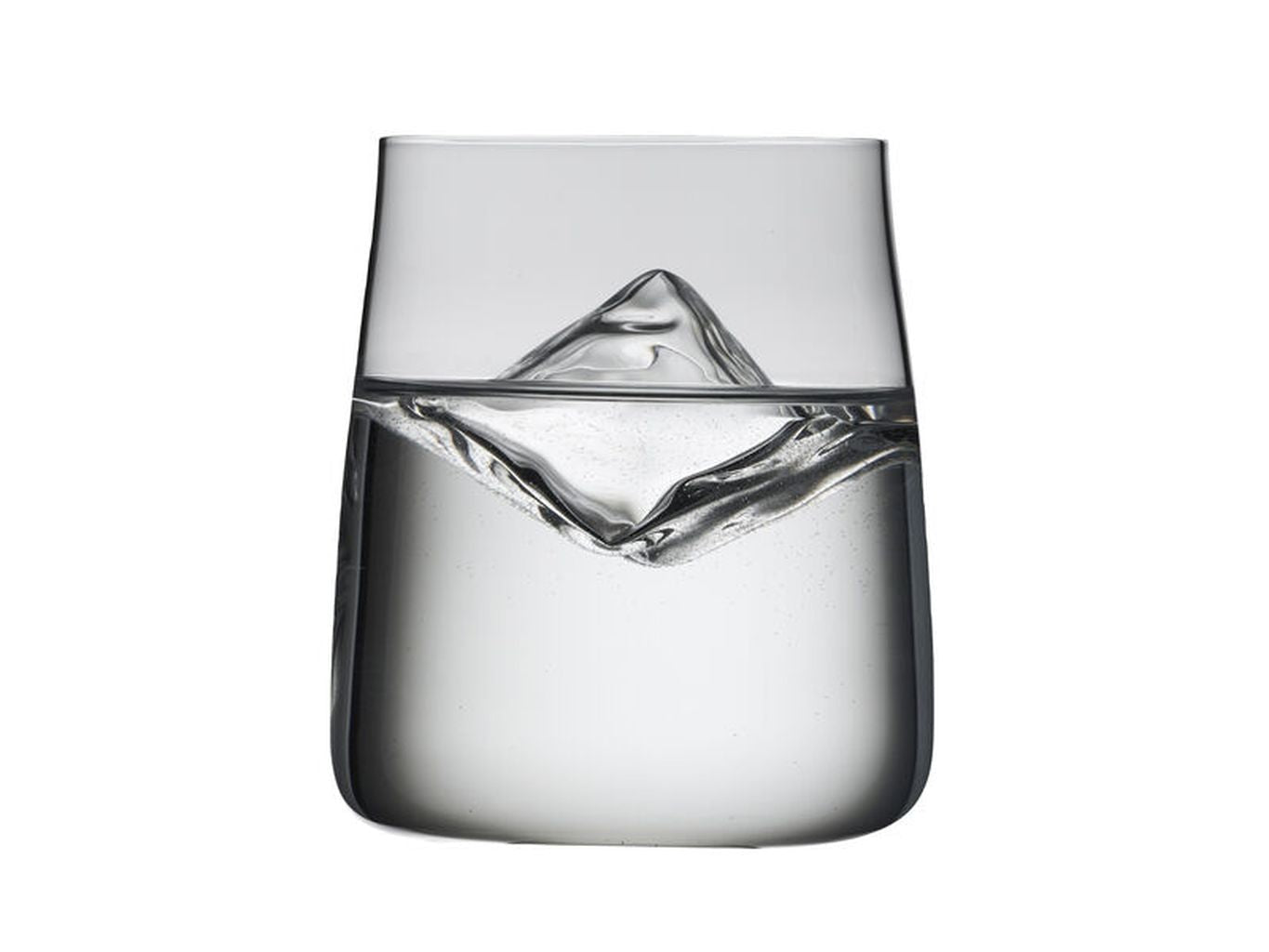 Lyngby Glas Zero Krystal Wasserglas 42 Cl, 6 Stück.