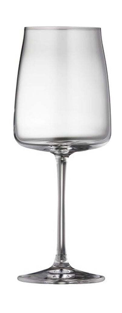 Lyngby Glas Zero Krystal Weißweinglas 43 Cl, 4 Stück.