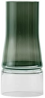 Lyngby Joe Colombo花瓶2中1哥本哈根绿色/透明，大型