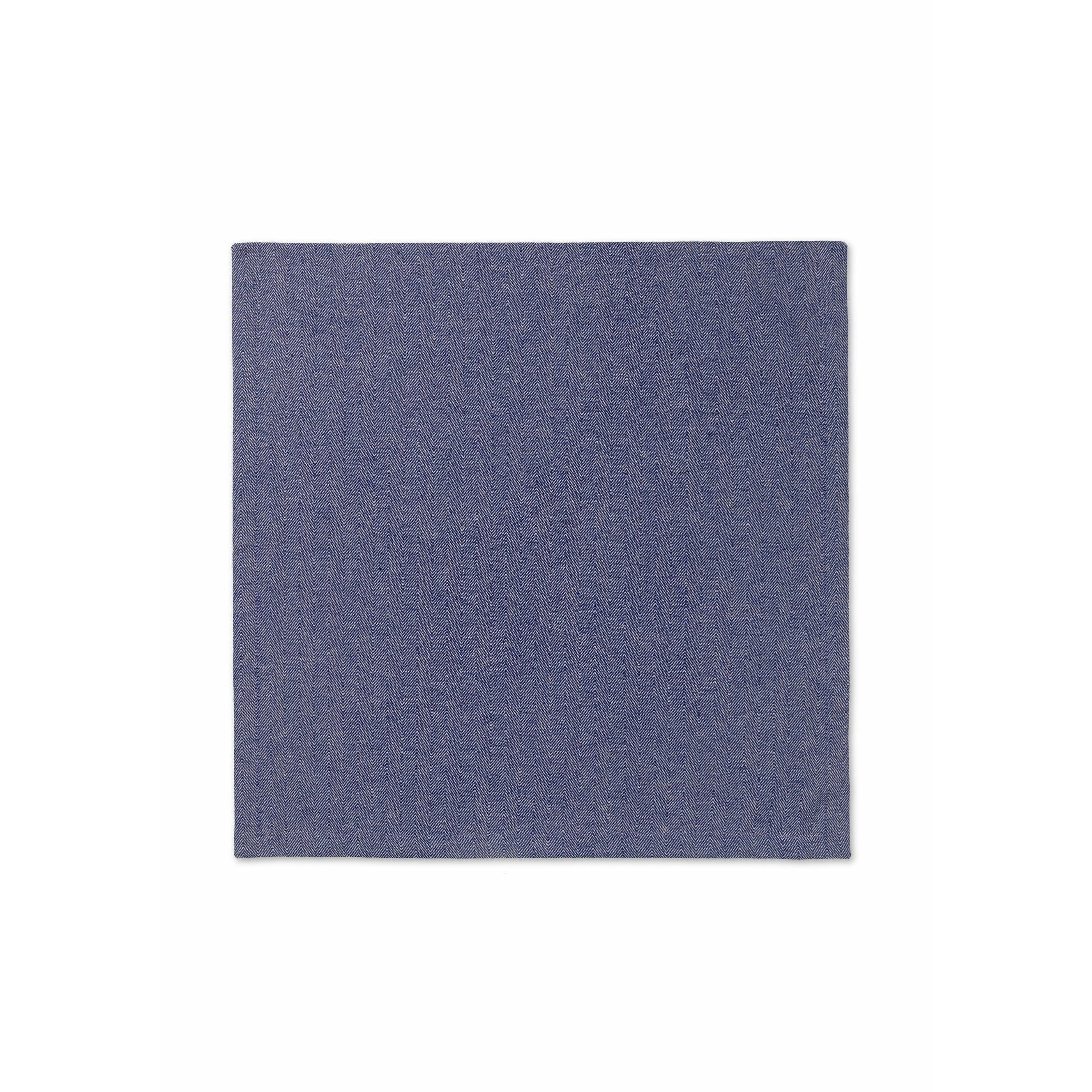 NYNGBY PORCELLEN NOPKINS BASSO DI HERRINGE 45x45 cm blu, 4 pezzi.