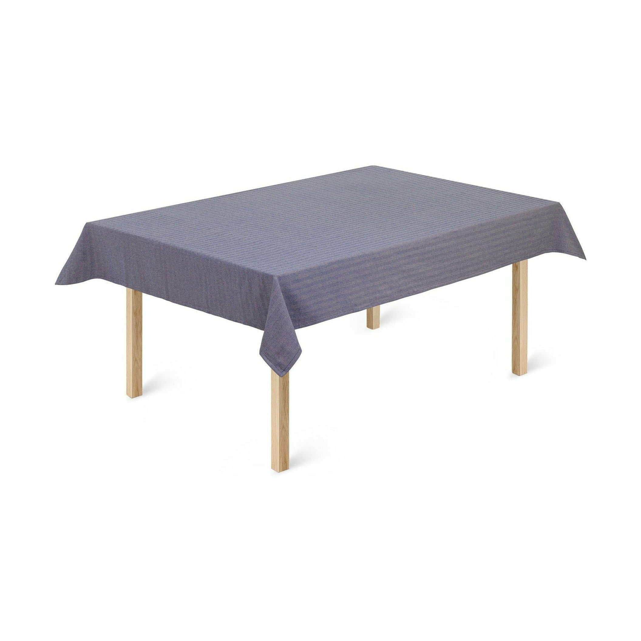 LyngbyPorcelæn人字形桌布150x270厘米，蓝色