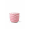 Lyngby Porcelæn Rhombe Color Ogg Cup Ø5 cm, rosa