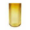 Lyngby Porcelæn Vase Blown Glass 38 cm, ambra