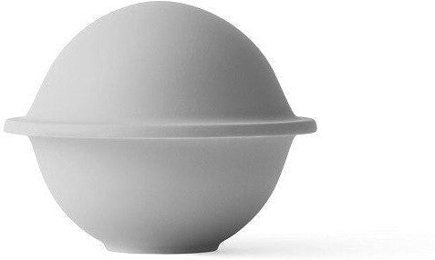 Lyngby Rhombe Chapeau Bowl con tapa, gris claro, pequeño