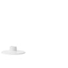 Lyngby Rhombe Candle Holder White，10,5厘米