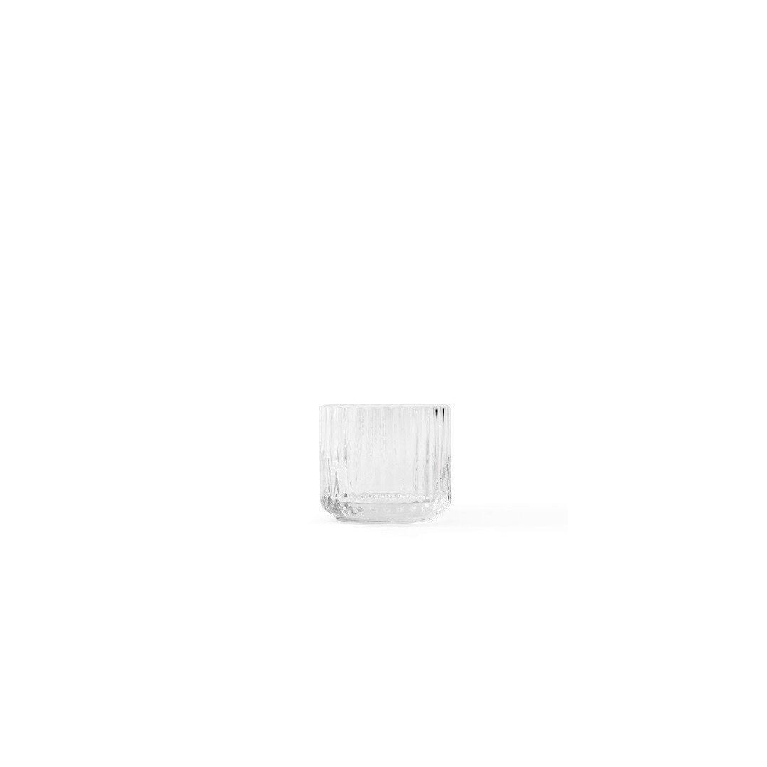 Lyngby Tealight Holder Clear Glass, pieni
