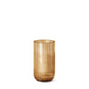 Lyngby Vase Amber Glass, 20cm