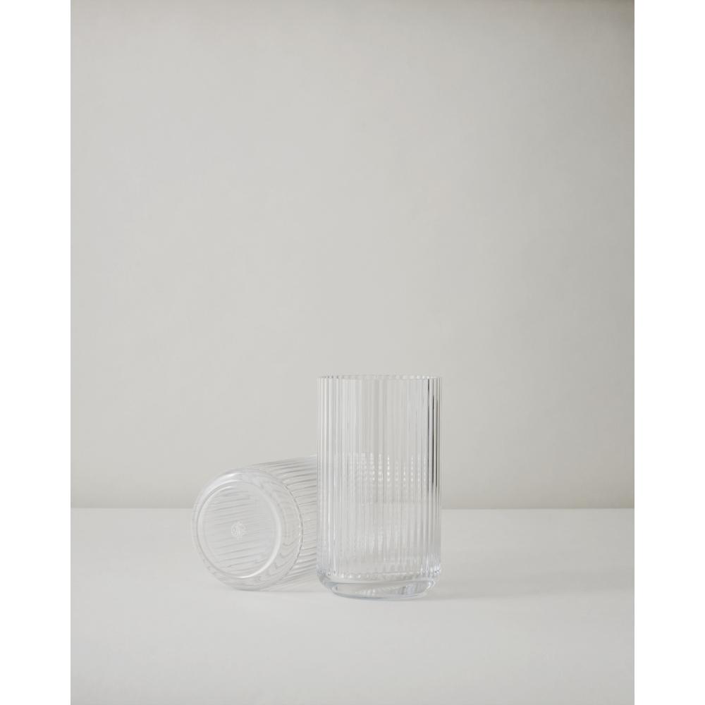 Lyngby Vase Glas Klar, 12,5 Cm