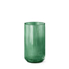 Lyngby Vase Green Glass, 25cm