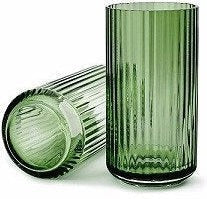 Lyngby Vase Köpenhamns grönt glas, 12 cm