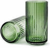 Lyngby Vase Kopenhagen Grünes Glas, 12 cm