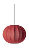 Made By Hand Gebreide met 45 ronde hanglamp, esdoorn rood