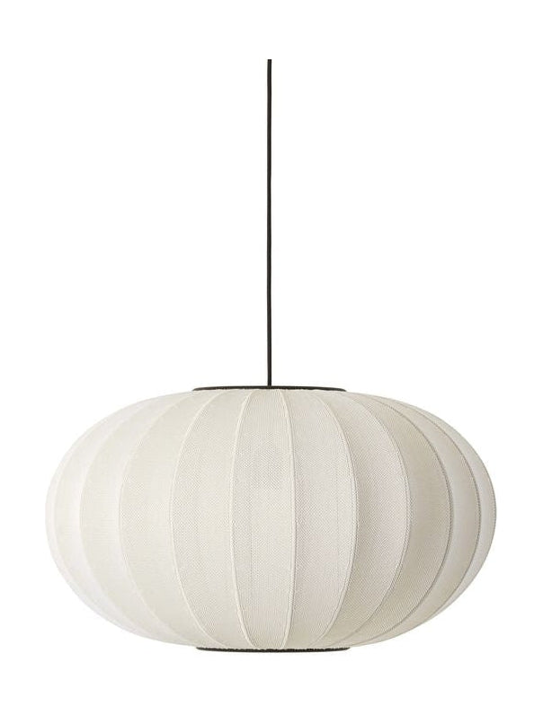 Made By Hand Sticka med 57 Oval Pendant Lamp, Pearl White