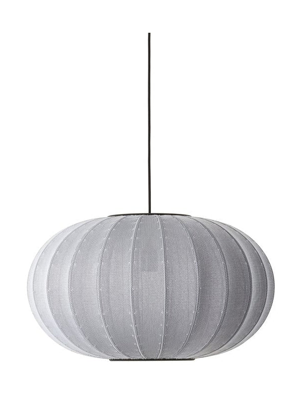 Made By Hand Sticka med 57 Oval Pendant Lamp, Silver