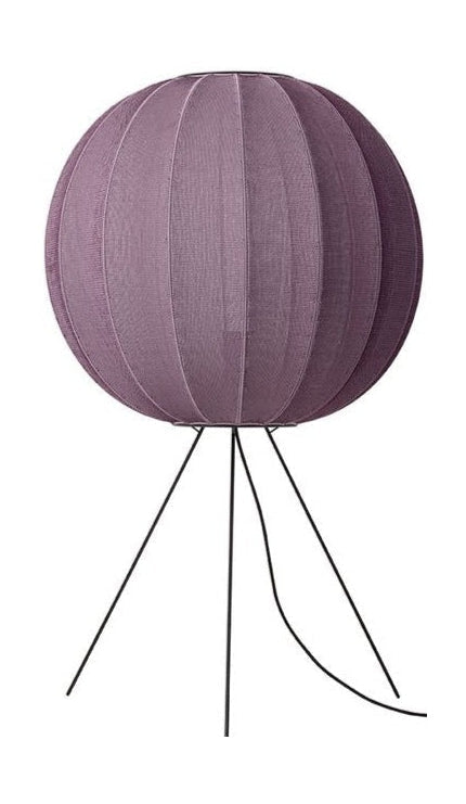 Made by Hand Tricot avec 60 lampadaire ronde Medium, bordeaux