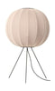 Made By Hand Knit Wit 60 Round Floor Lamp Medium, Sand Stone